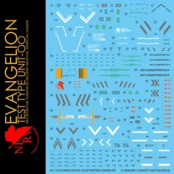 RG Evangelion 00 Decals