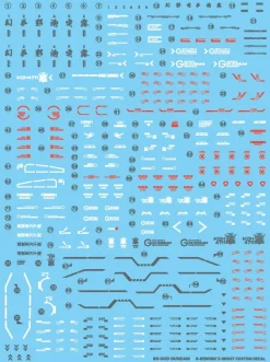 RG God Gundam Decals