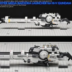 RG Hyper Mega Bazooka Launcher (Hi-Nu Gundam) Decals