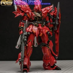 RG MSN-06S Sinanju Decals