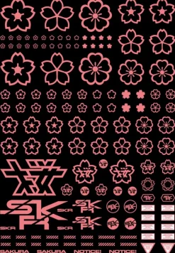 Sakura Decal Pink