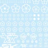 Sakura Decal White