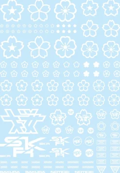 Sakura Decal White