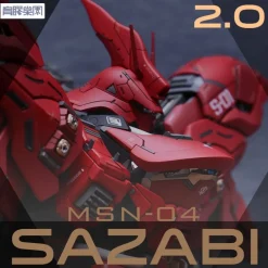 Sazabi 2.0 Decals Sheet GK