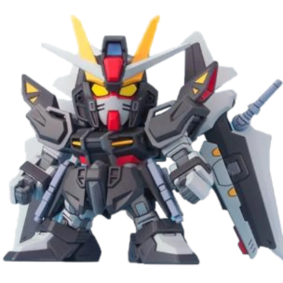 SDBB 293 GAT-X105E Strike Noir Gundam