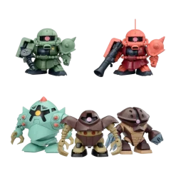 SDBB Mobile Suit Gundam Principality of Zeon Mobile Suit Set