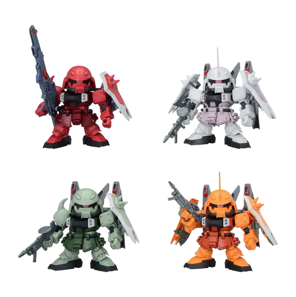 SDBB ZGMF Zaku Series Set