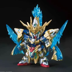 SD Sangoku Soketsuden 07 Zhao Yun 00 Gundam & Blue Dragon Drive