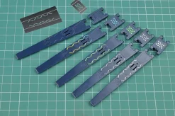 S06F Photo Etch Masking Stencil for MG Nu Fin Funnels (6PCS)