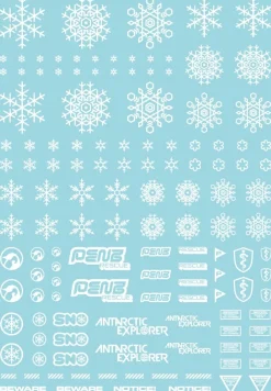 Snow Decal White