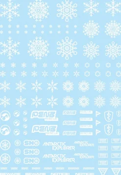 Snow Decal White