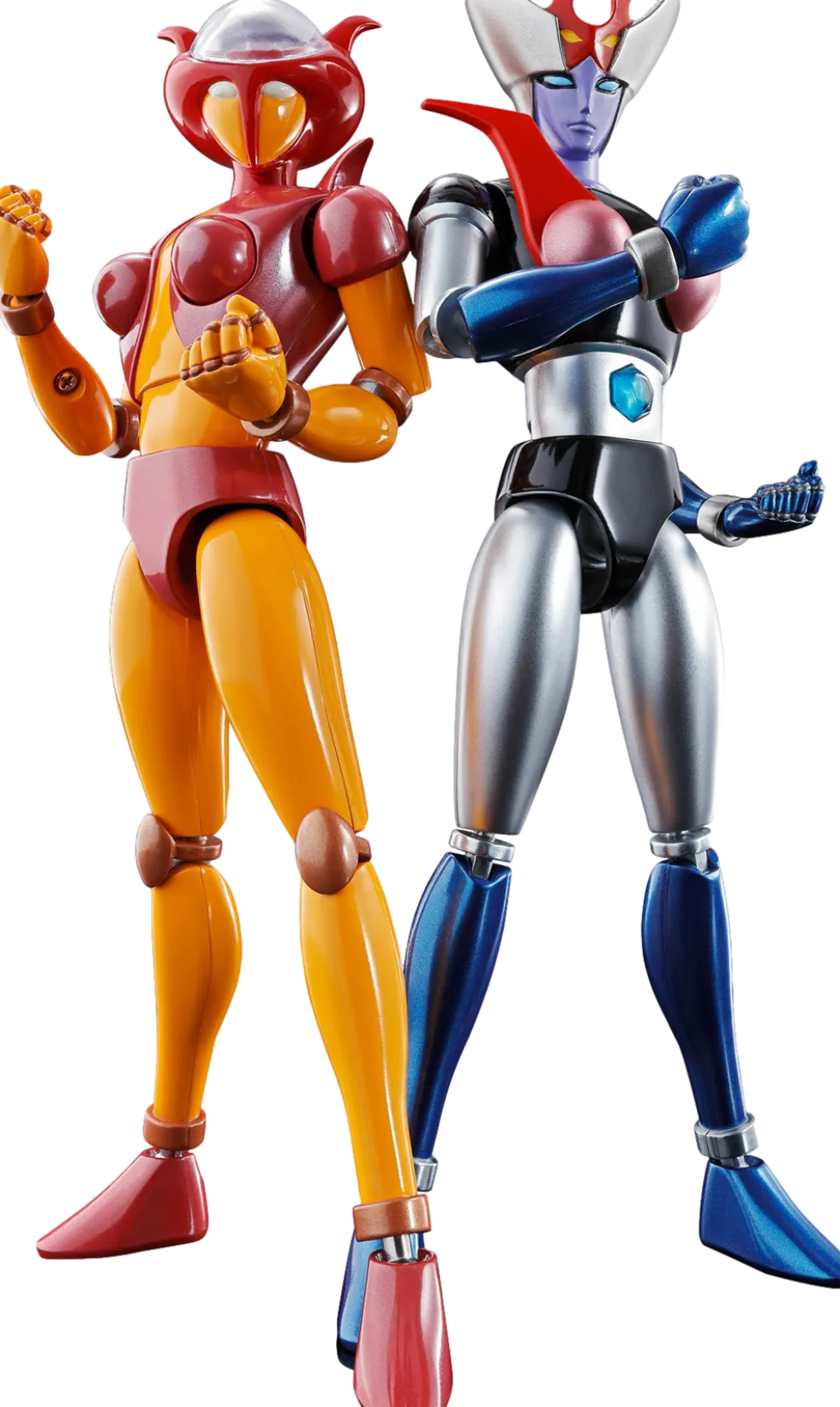 Soul of Chogokin - GX-08R Aphrodai A vs GX-09R Minerva X