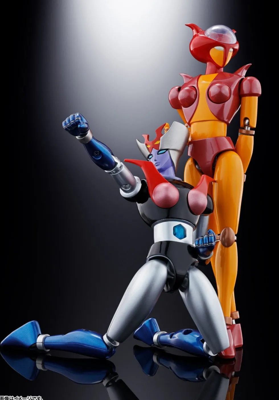Soul of Chogokin - GX-08R Aphrodai A vs GX-09R Minerva X