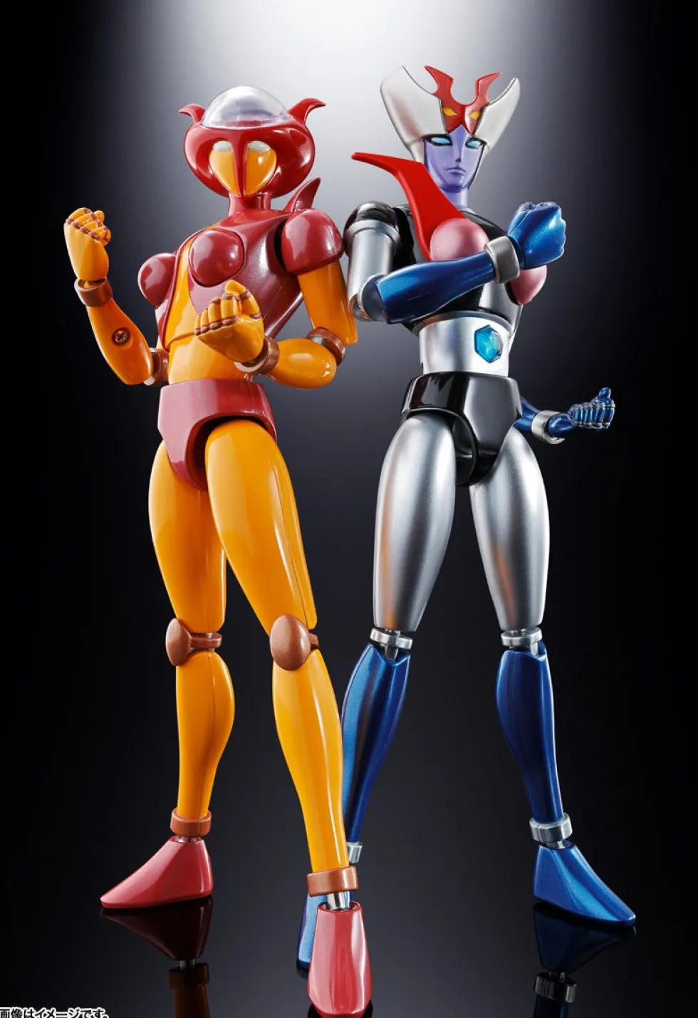 Soul of Chogokin - GX-08R Aphrodai A vs GX-09R Minerva X