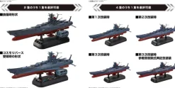 1/1000 Space Battleship Yamato 3199 Deluxe Set
