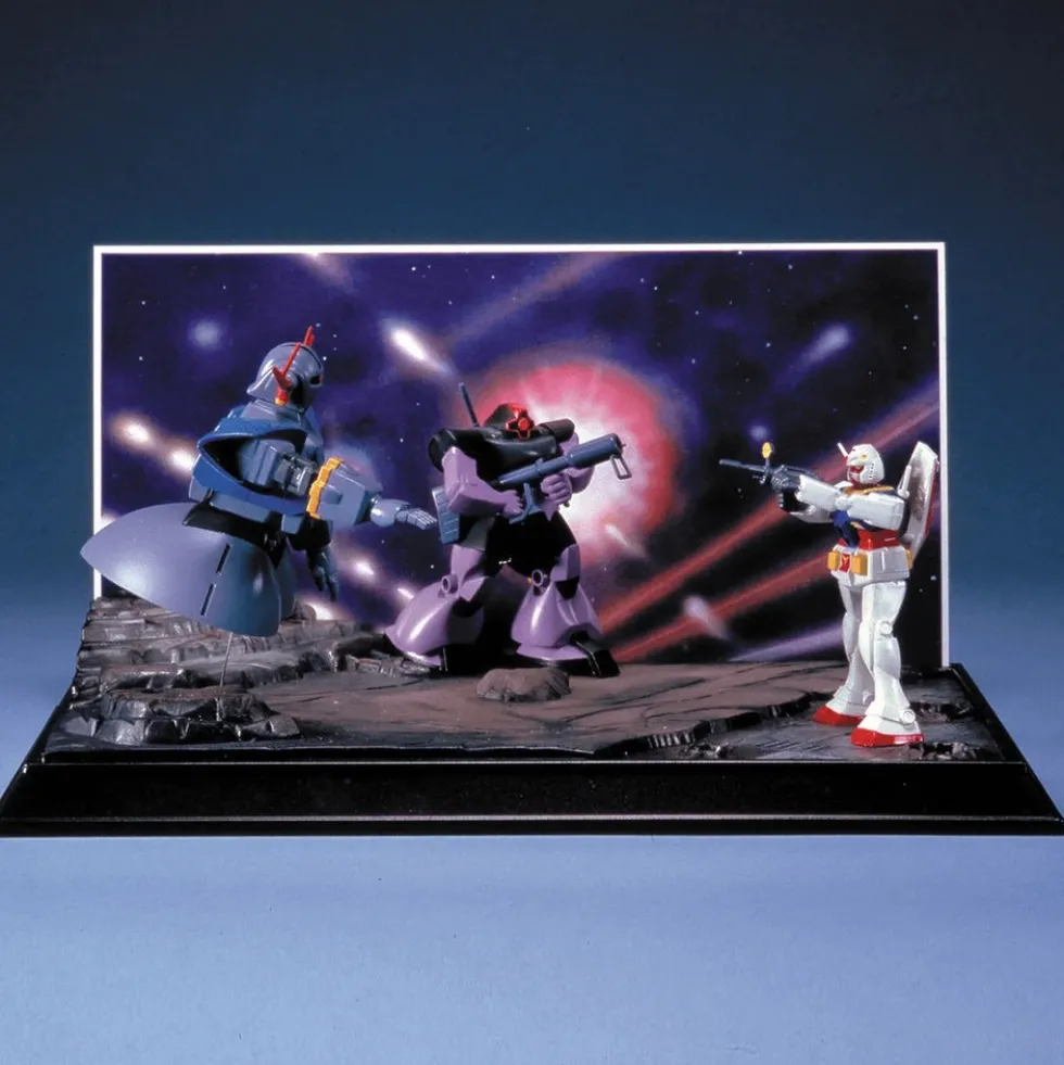 1/250 Space Fortress: A Baoa Qu Diorama Set (Vintage)