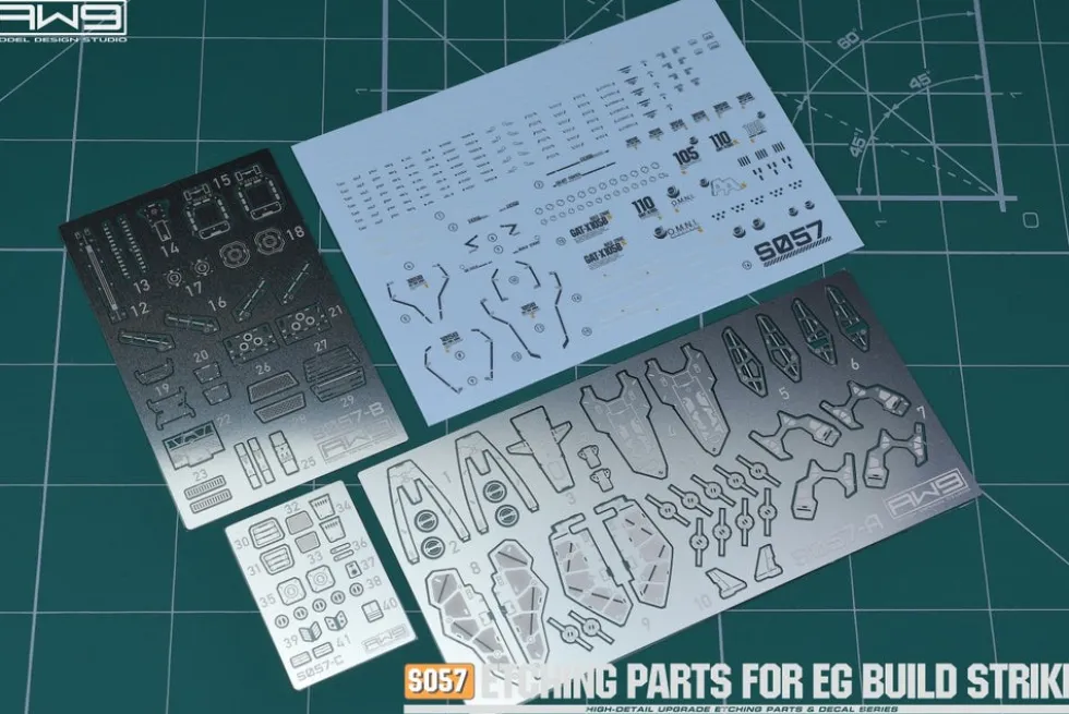 S57 Photo Etch EG Build Strike Exceed Galaxy w/ Decals