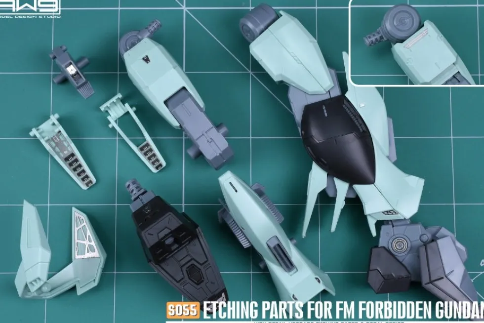 S55 Photo Etch FM 1/100 Forbidden Gundam w/ Decals