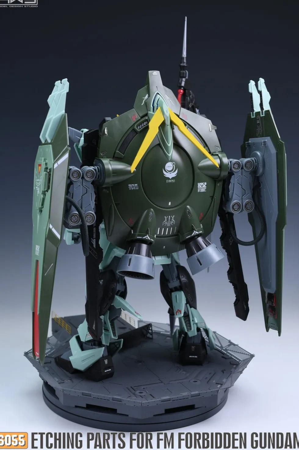 S55 Photo Etch FM 1/100 Forbidden Gundam w/ Decals