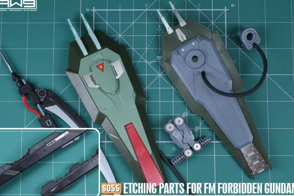 S55 Photo Etch FM 1/100 Forbidden Gundam w/ Decals