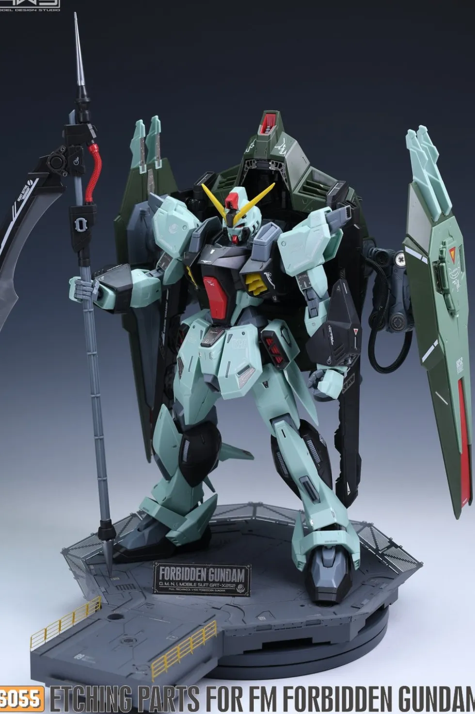 S55 Photo Etch FM 1/100 Forbidden Gundam w/ Decals
