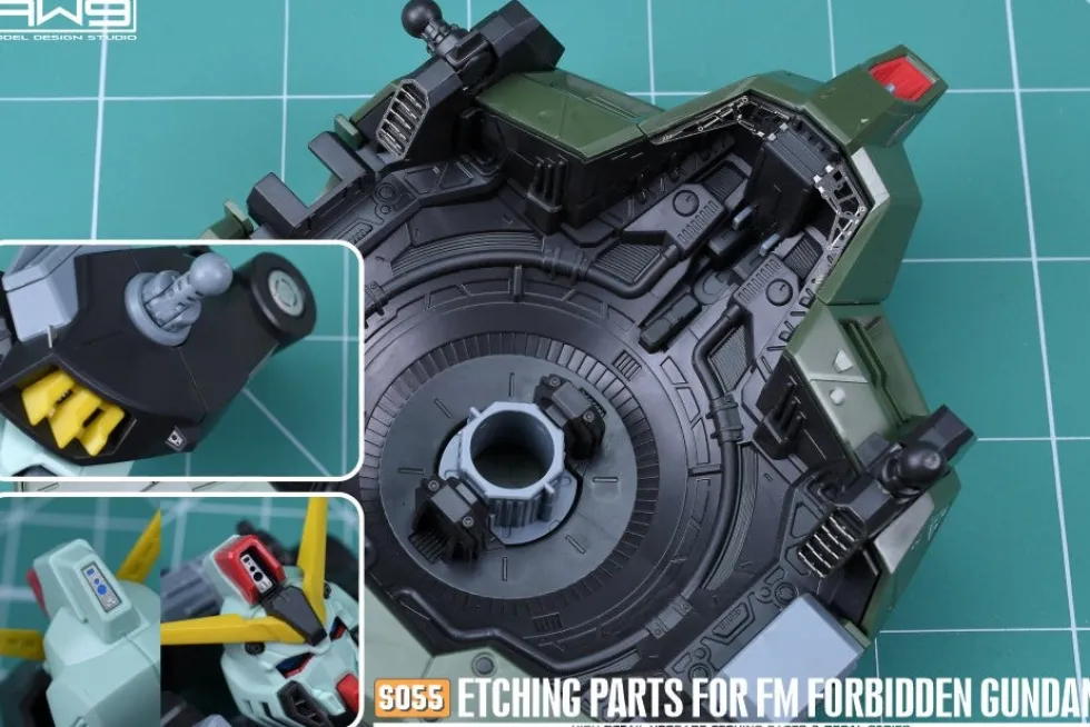 S55 Photo Etch FM 1/100 Forbidden Gundam w/ Decals