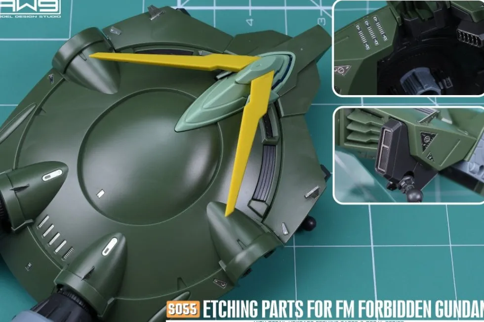 S55 Photo Etch FM 1/100 Forbidden Gundam w/ Decals