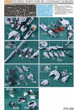 S53 Photo Etch HG Gundam Calibarn w/ Decals