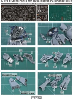 S07 Photo Etch HGUC Sinanju Stein