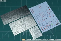 S52 Photo Etch MG Gundam Barbatos w/ Decals
