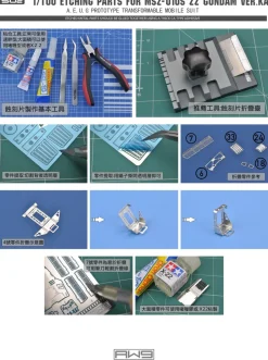 S02 Photo Etch MG ZZ Gundam Ver.Ka