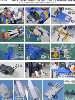 S02 Photo Etch MG ZZ Gundam Ver.Ka