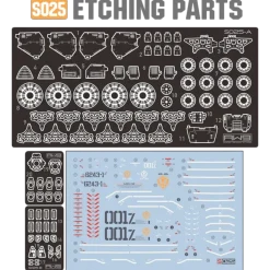 S25 Photo Etch RG MSN-02 ZEONG w/ Decals