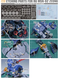 S25 Photo Etch RG MSN-02 ZEONG w/ Decals