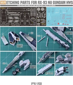S20 Photo Etch RG RX-93 Nu Gundam HWS