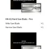 Stainless Steel Hand Saw Blades - HW-01