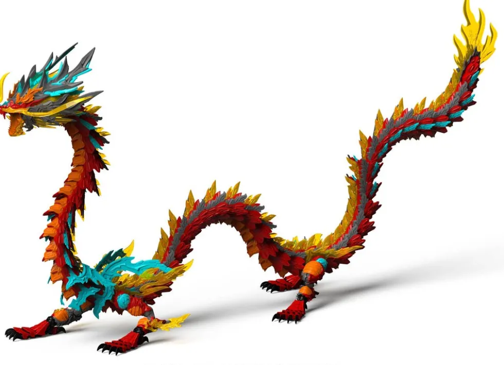 The True Dragon Series ZL-0001 Red Dragon King