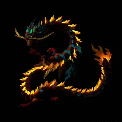 The True Dragon Series ZL-0001 Red Dragon King