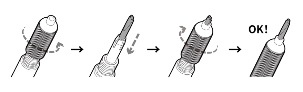 TinyGo Stepped Chisel Set