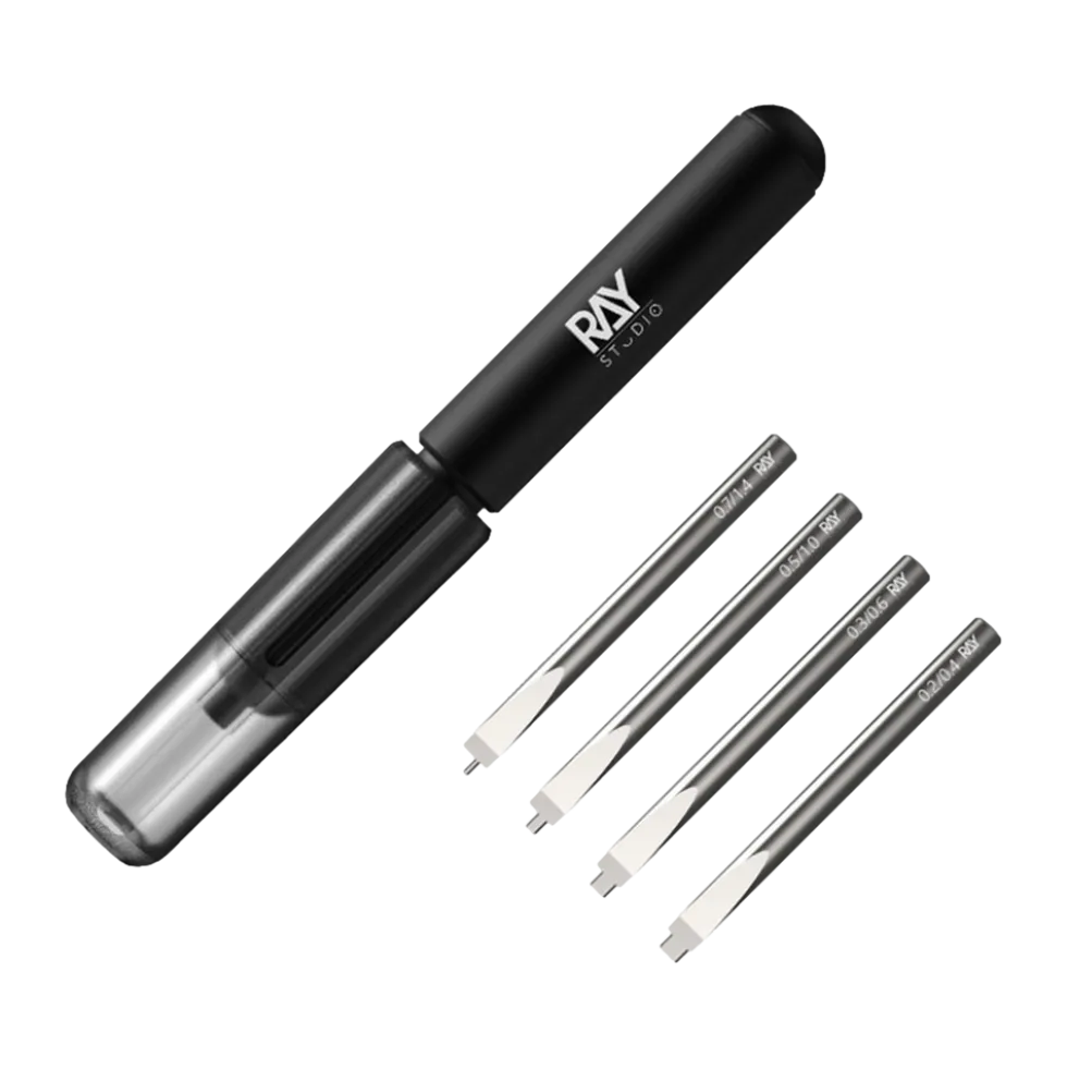TinyGo Stepped Chisel Set