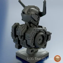 + 1/35 Titan 03 Bust [Barbatos]