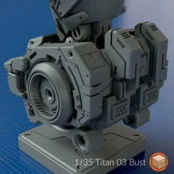 + 1/35 Titan 03 Bust [Barbatos]