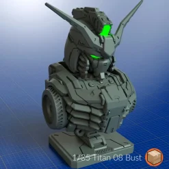 + 1/35 Titan 08 Bust [Deathscythe]