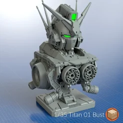 + 1/35 Titan 01 Bust [Heavyarms]
