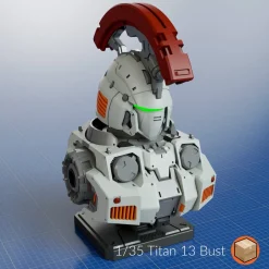 + 1/35 Titan 13 Bust [Tallgeese]