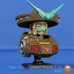 + 1/35 Titan 18 Bust [Tequila]