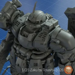 + 1/35 Titan 06 Zaku by Tosashin1028