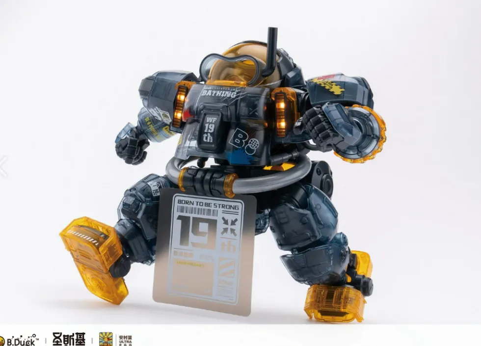 Trendy Machinery - B. Duck & Spa Duck (19th Anniversary Black Samurai Clear Ver.)