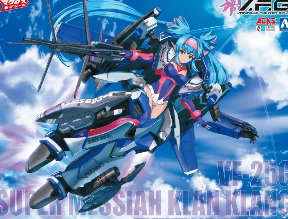 Variable Fighter Girls Macross Frontier VF-25G Super Messiah Klan Klang