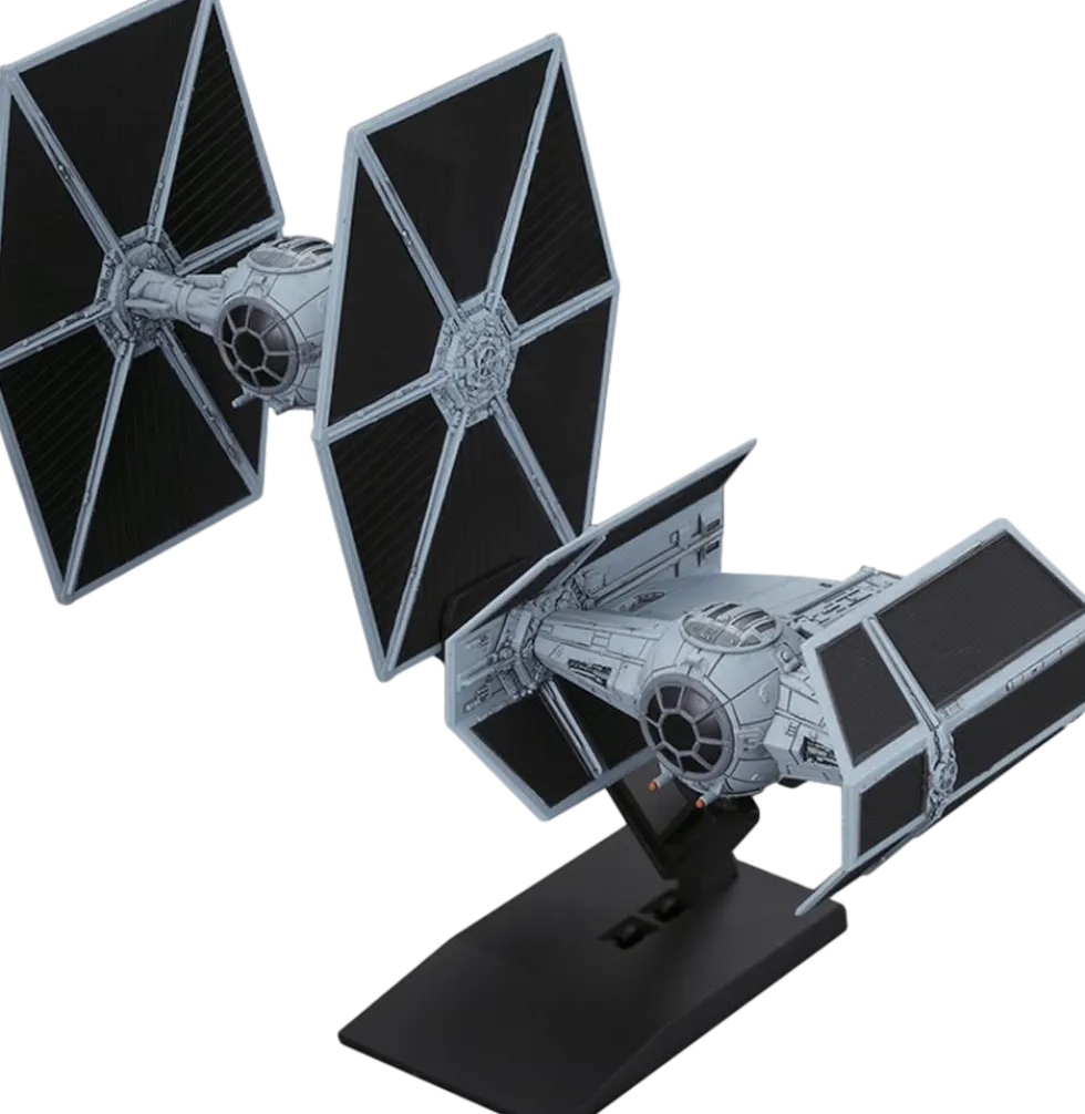 Vehicle Model 007 1/144 TIE Advanced X1 and Fighter Set